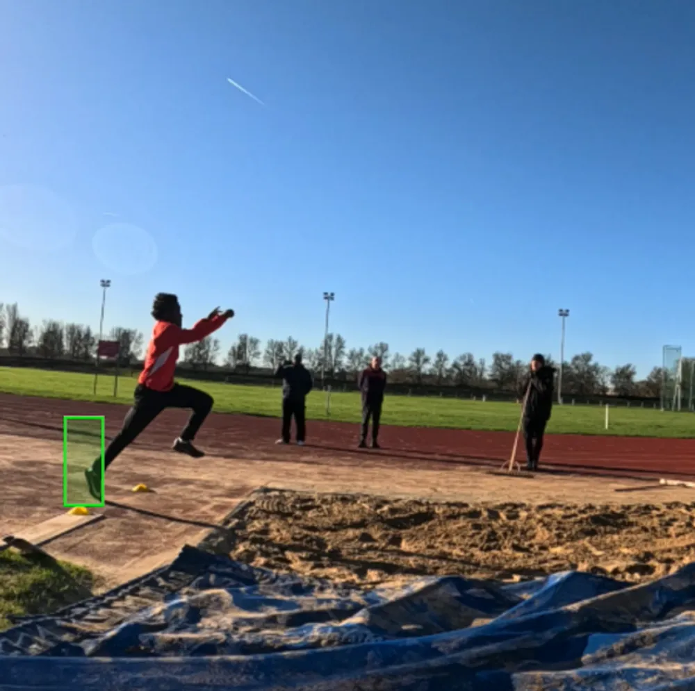 Video Annotation Workflow for Push-off Movement Detection using Bounding Boxes